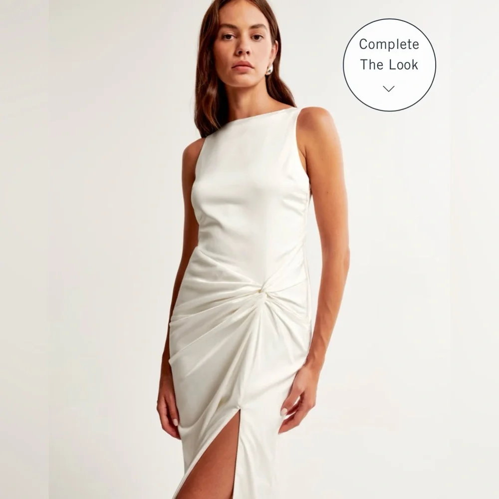 NWT Abercrombie Draped Skirt Maxi Dress. Size XSPetite